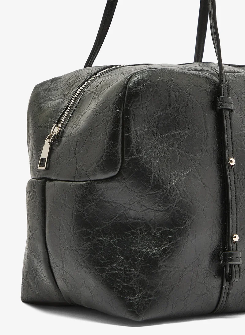 Ella Black East-To-West Tote Bag for Women | Best Price UAE